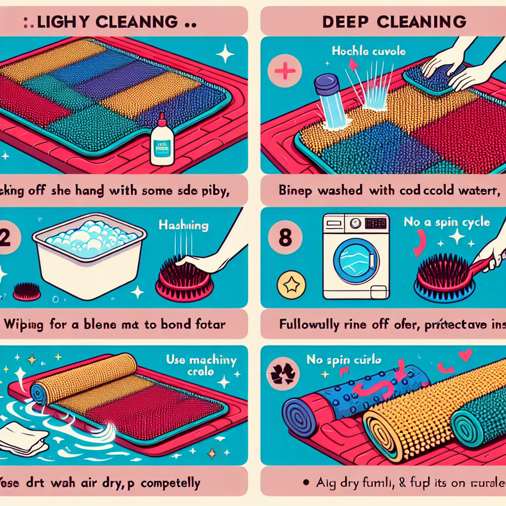 How to Clean and Care for Your Acupressure Mat.