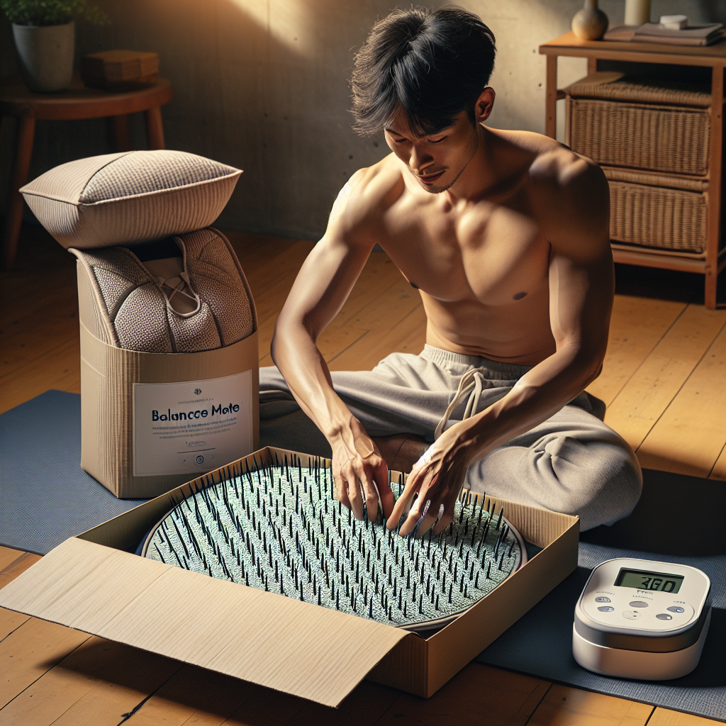 How to Set Up and Use Your Balance Mate Acupressure Mat.