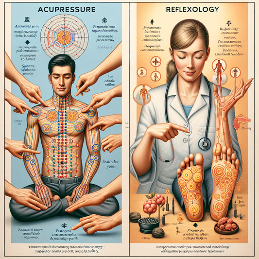 The Benefits of Acupressure Compared to Reflexology.