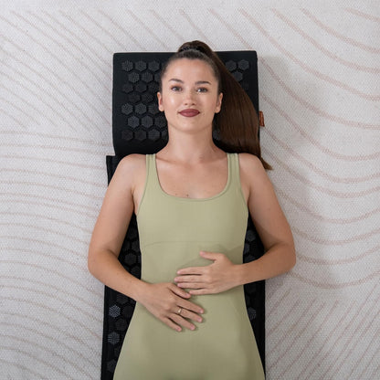 Acupressure Mat and Pillow Set for Back and Neck Pain Relief